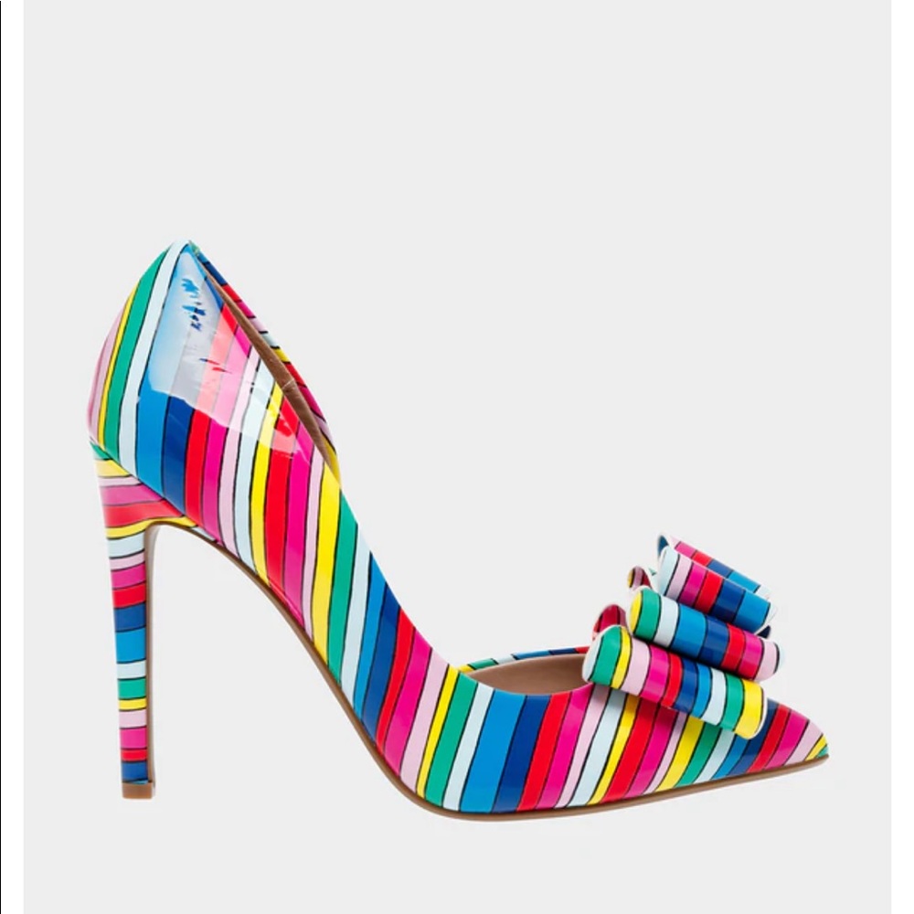 Betsey Johnson PRINCE-P BRIGHT MULTI PUMPS - Picture 8 of 15